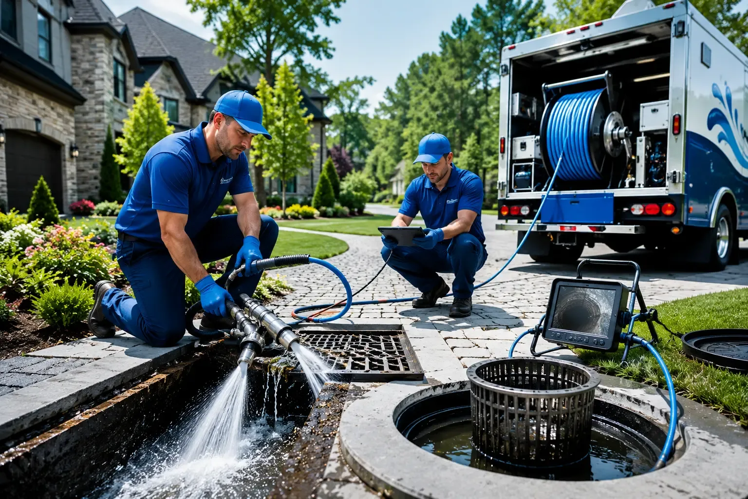 Local outdoor drain cleaning professionals in Pinecrest, CA