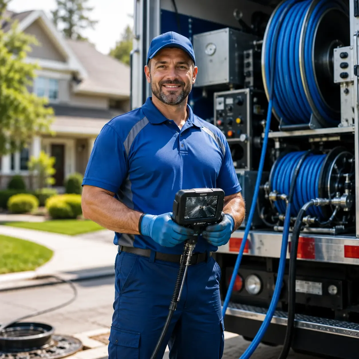 Local outdoor drain cleaning specialists in Pinecrest, CA